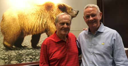 Jack Nicklaus and Roddy Carr