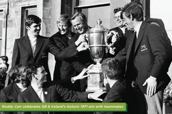 Walker Cup 1971, team Ire & GB