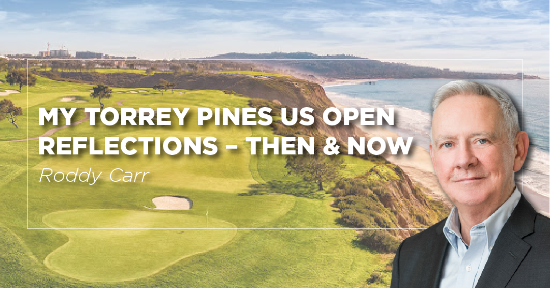 Roddy Carrs Torrey Pines US Open Reflections